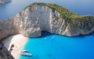 Schiffswrack von Zakynthos (Kevin McGrath / stock.adobe.com)  lizenziertes Stockfoto 
Información sobre la licencia en 'Verificación de las fuentes de la imagen'